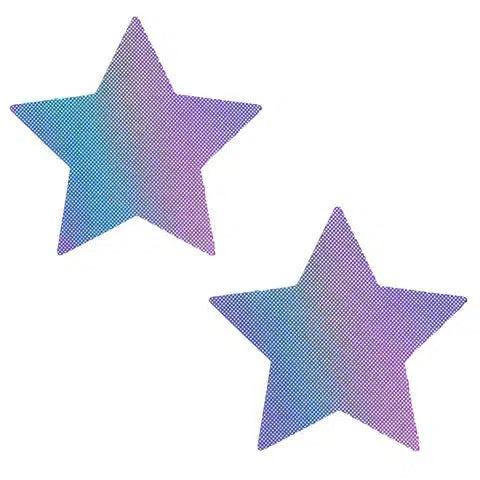 Lustful Lilac Holographic Pasties